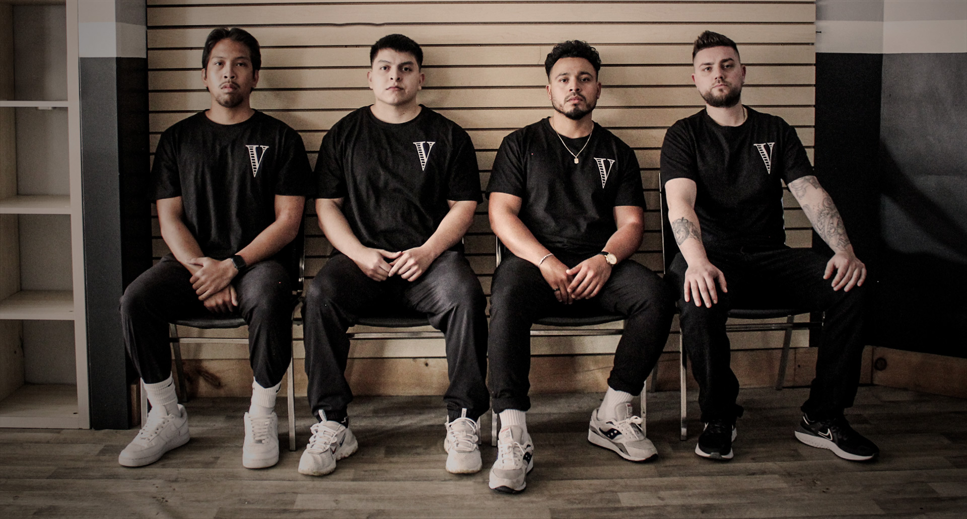 Five Star Barbers Group Shot in Five Star Barber Shop